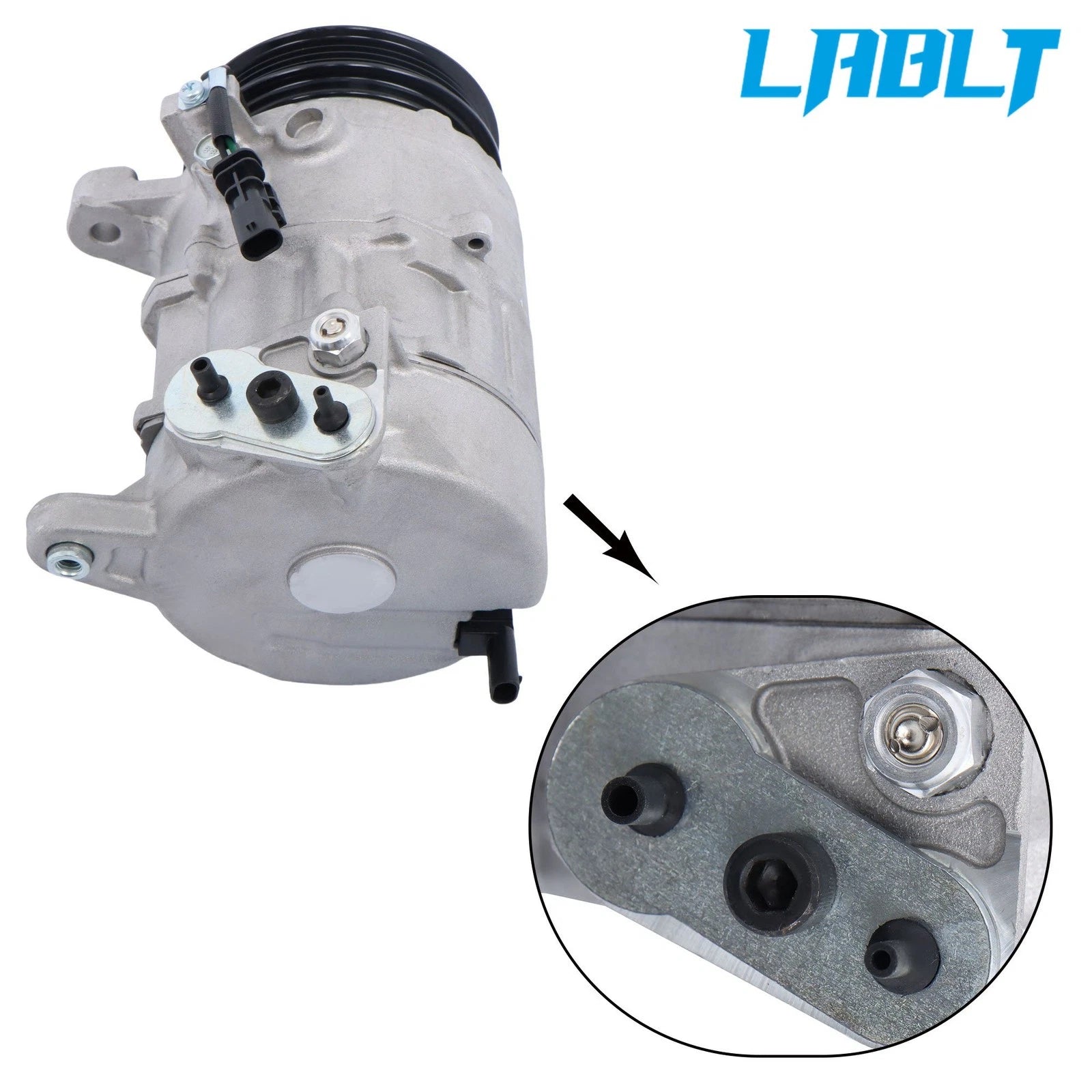 AC Compressor & Clutch for Silverado 1500, Sierra 1500 (2014–2019)