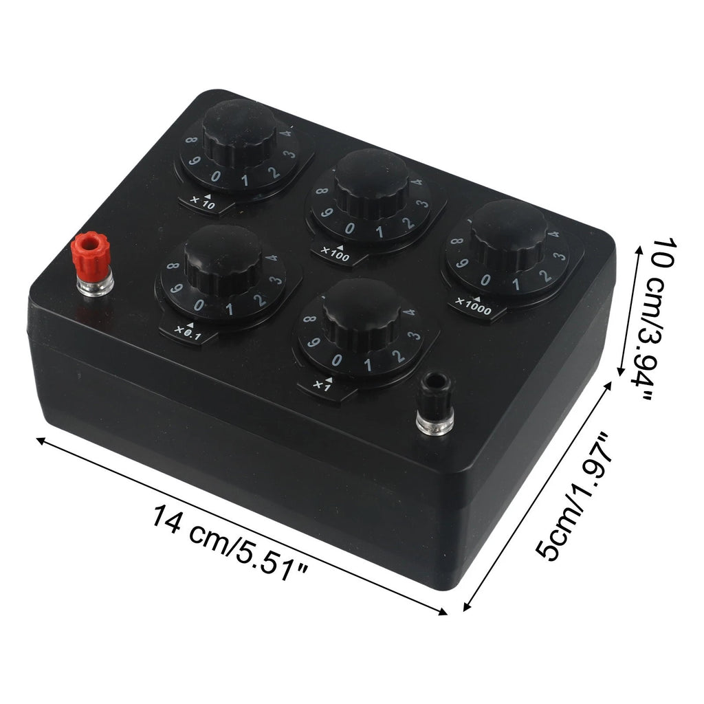 Resistance Box Resistor for Experimental Equipment (5 Switchable Ranges)