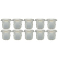 10pcs Interior Trim Mounting Clips Grommets for BMW E38 E39 (1995–2003)