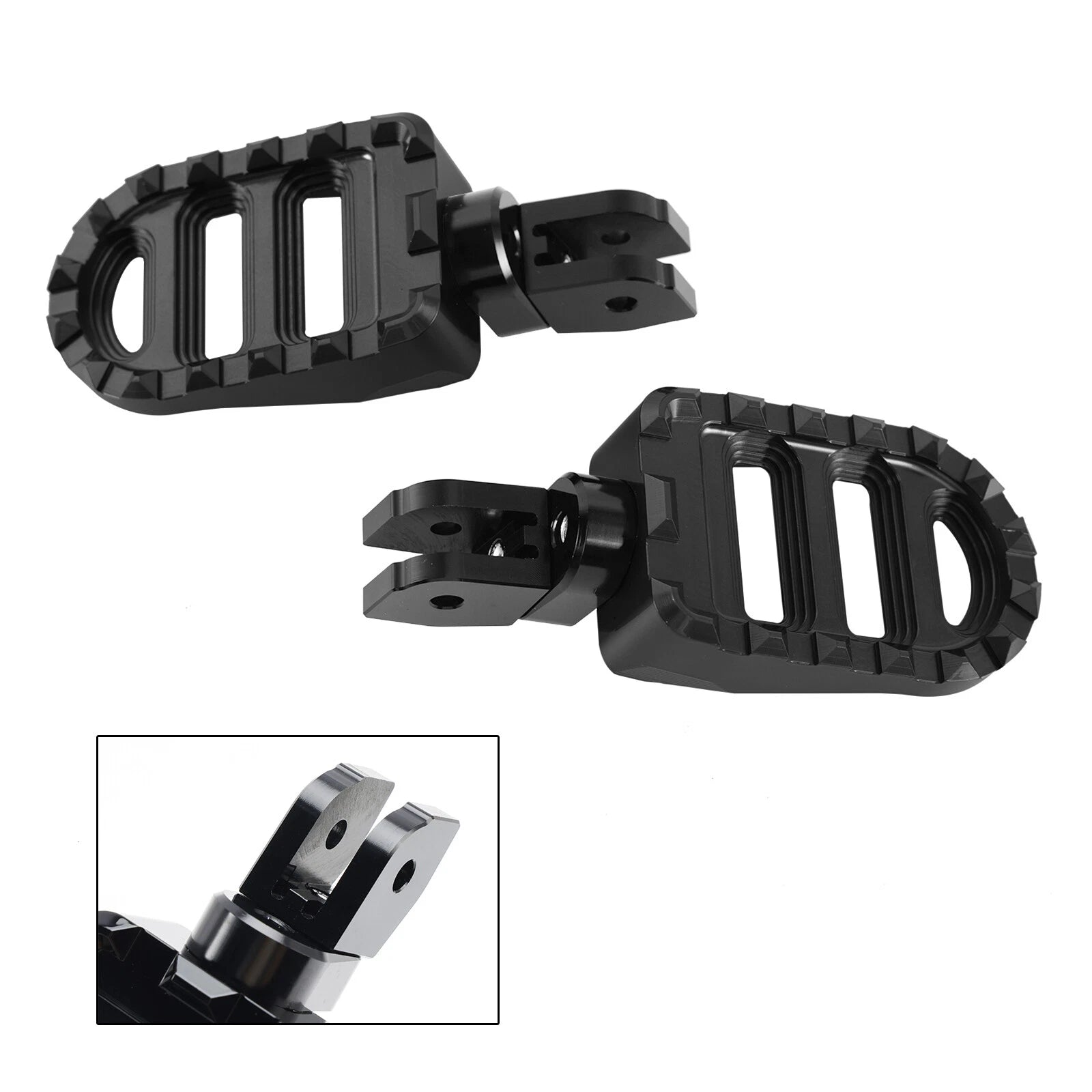 Front Footrests Foot Pegs for Moto Guzzi Stelvio/V100 Mandello/V7 850 (2008–2023)