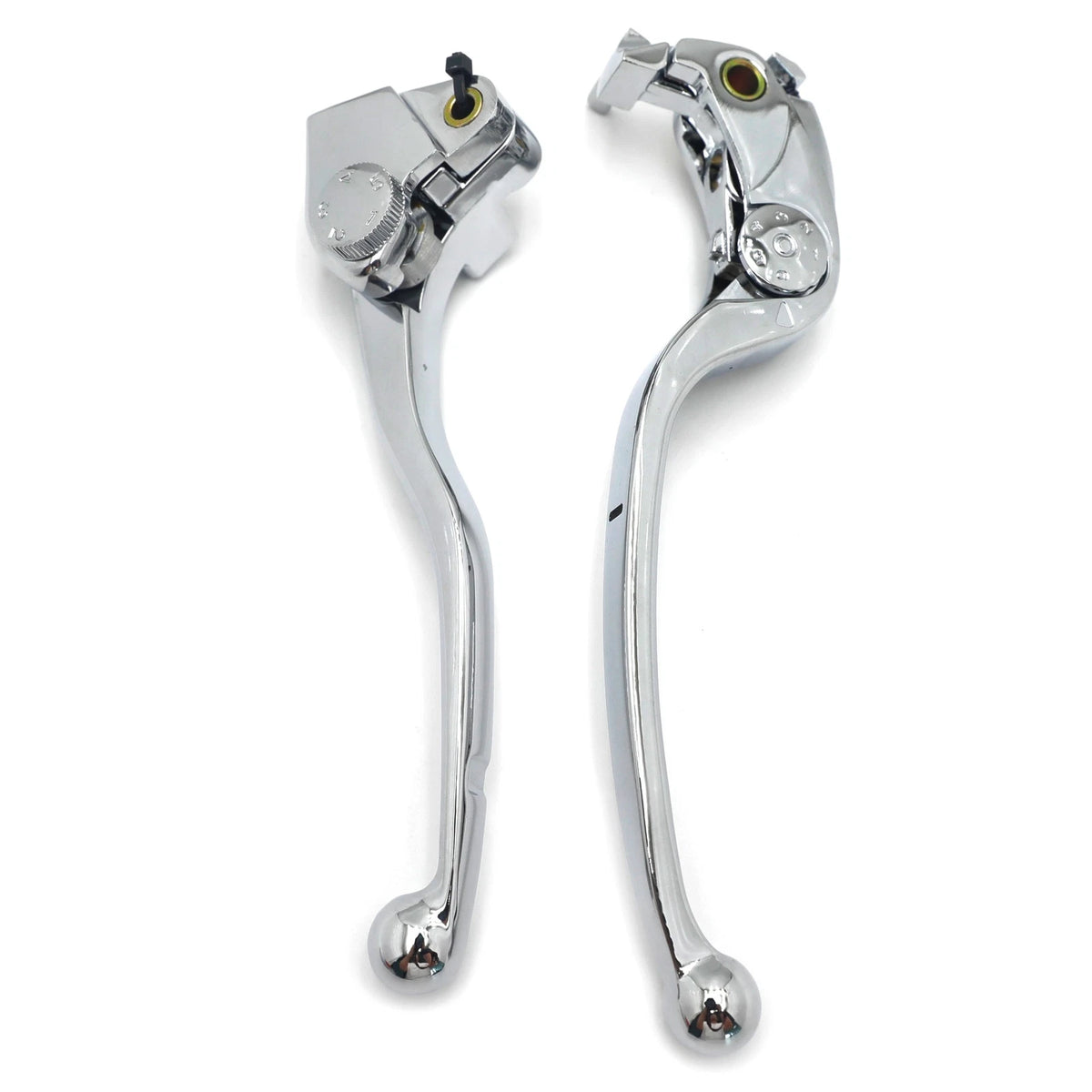 Front Brake Clutch Levers for Kawasaki Ninja ZX-6R (2019–2024) Chrome