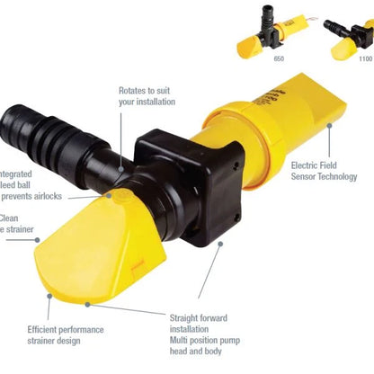 Whale Supersub Smart Bilge Pump 1100 24V (SS1224, BLA 131664)
