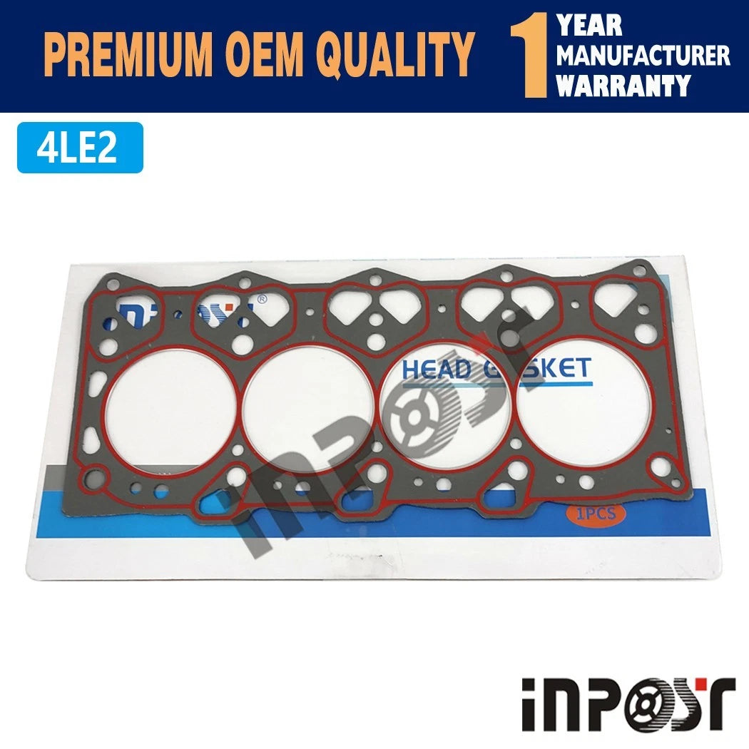 Cylinder Head Gasket for Isuzu 4LE2 Mini Excavator (Graphite)