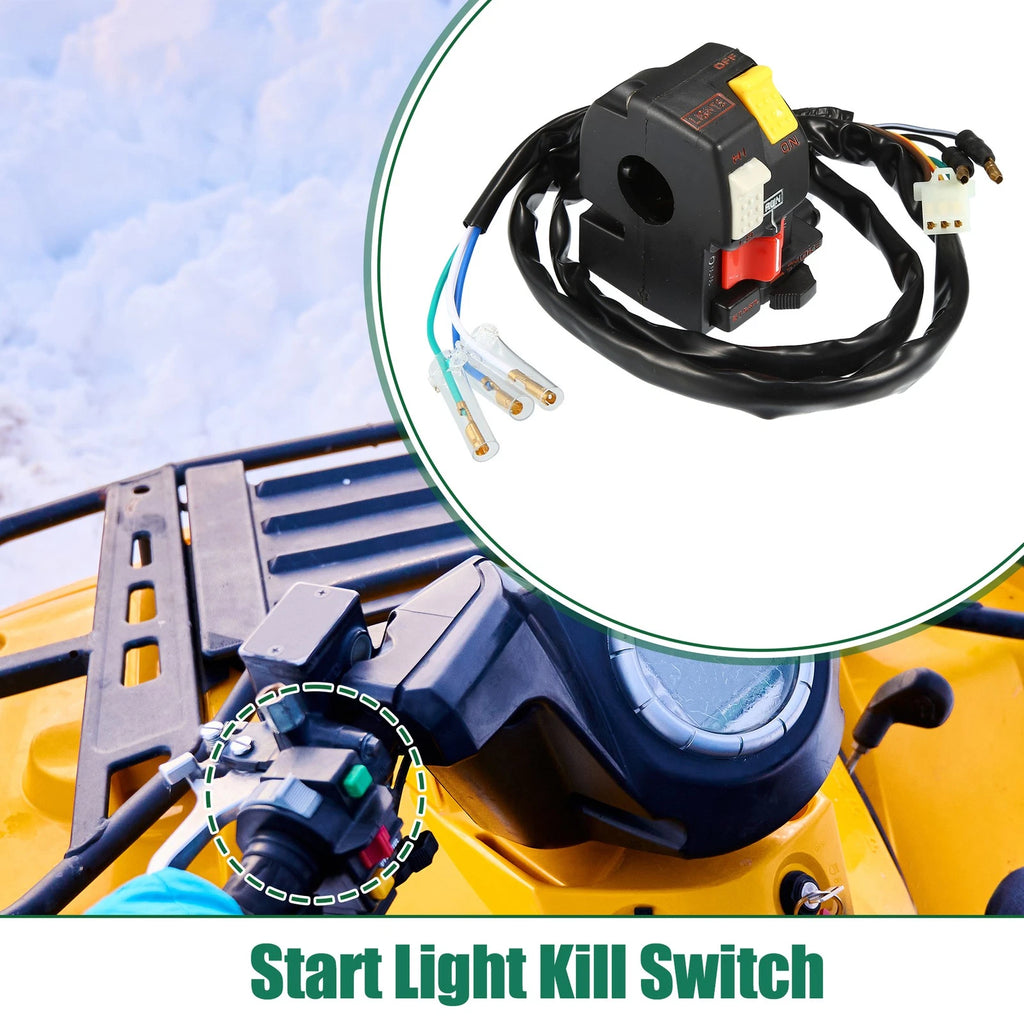 Combination Start Light Switch Assembly for Honda TRX300FW TRX300 (1988–2000)