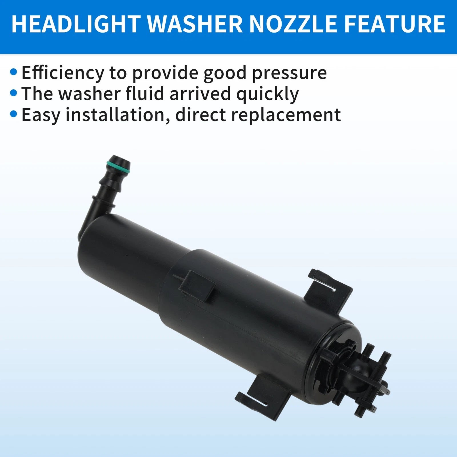 Left Headlight Washer Nozzle for BMW X6 E71 (2007–2014) No. 61674286755