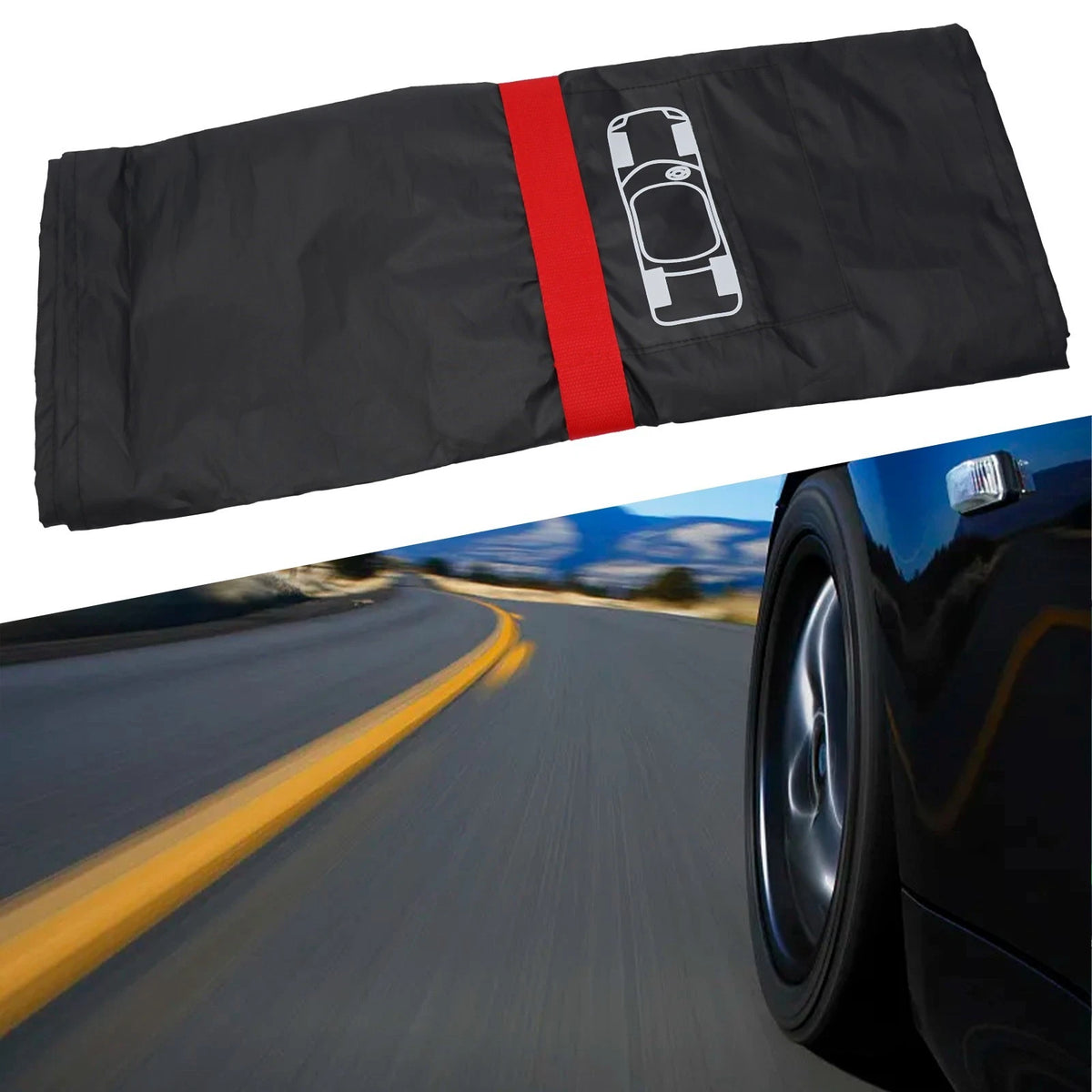 Spare Wheel Protection Case for Car (Front Rear Left Right)