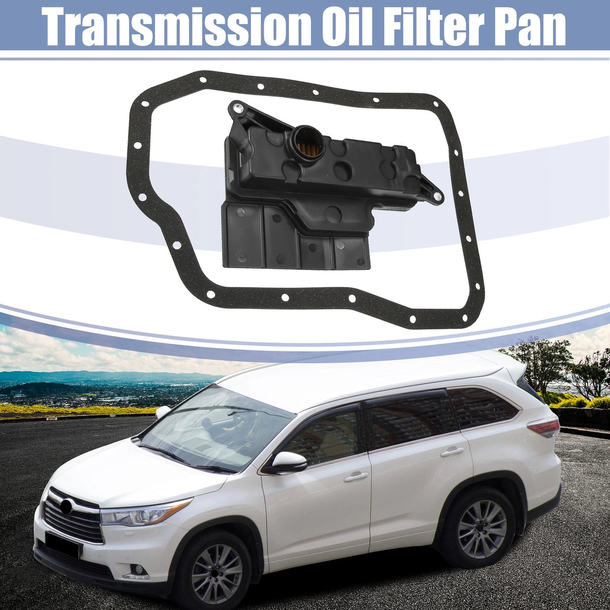 Transmission Filter Oil Pan Gasket Kit for Toyota 35330-48020 (2007–2015)