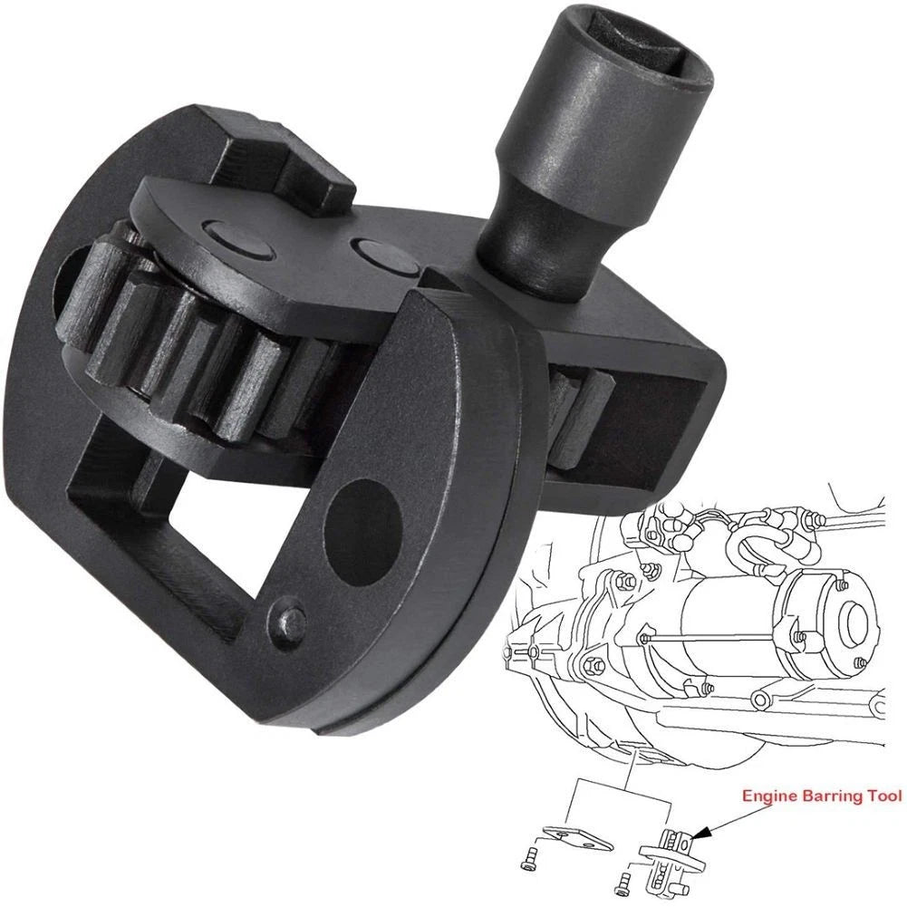 MBE4000 MBE900 Diesel Engine Barring Tool for Crankshaft Rotation Control