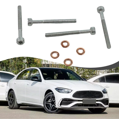 8Pcs Injector Washers and Bolts for Mercedes (A0019902607)