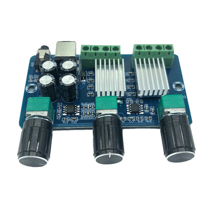 DIY Digital Amplifier PCB Board for YDA138-E (2x15W + 30W)