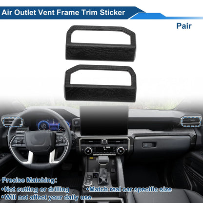 Air Condition Outlet Vent Trim Cover Frame for Toyota Tacoma (2016–2023)