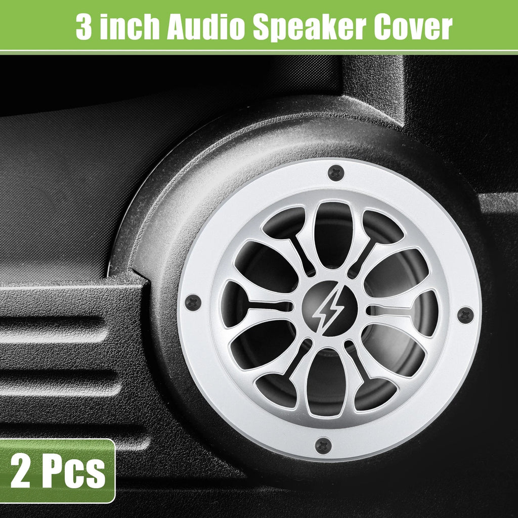 2pcs Speaker Grill Cover for Auto Subwoofer (Universal Fit)