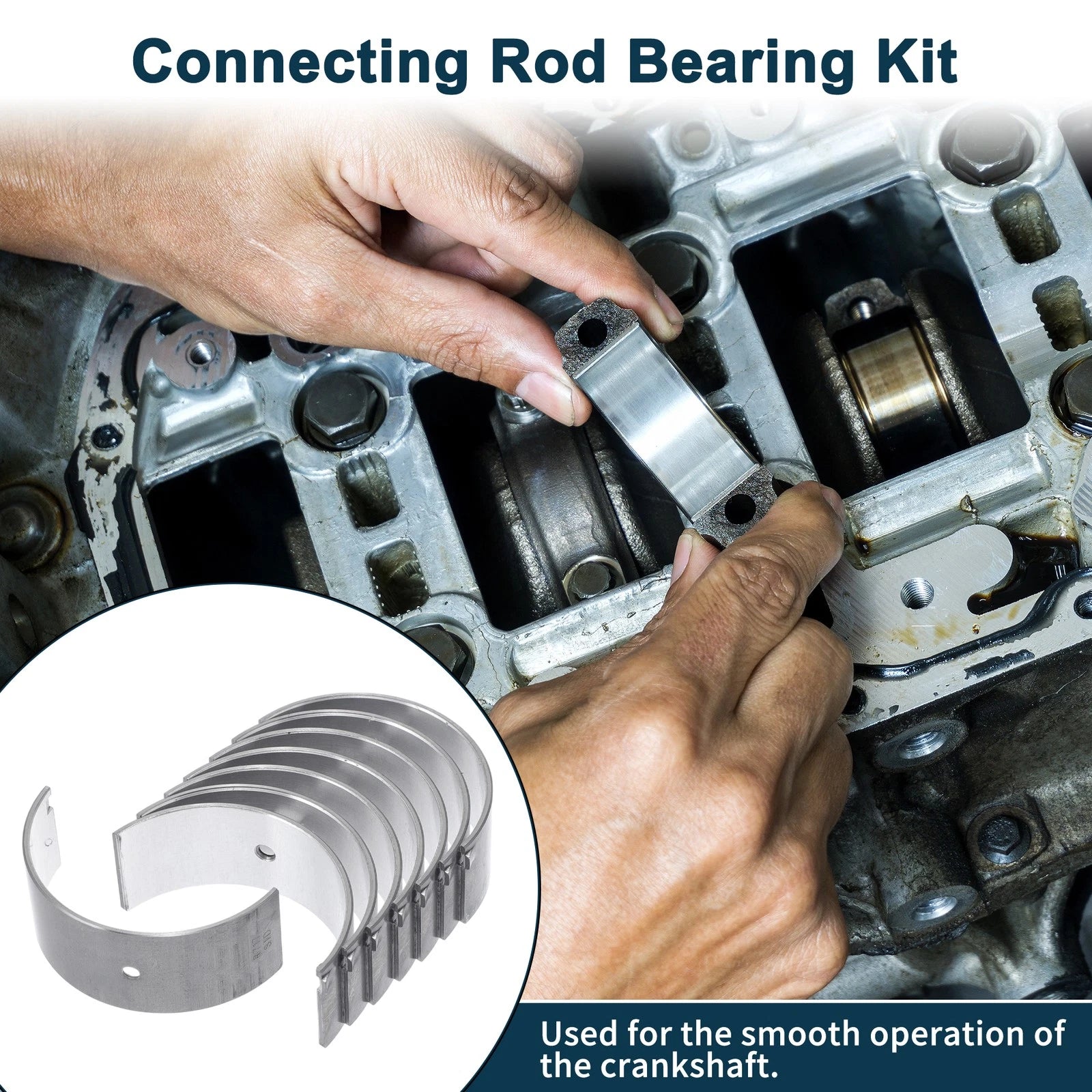 Rod Bearing Set Replacement for Toyota Carina (1960–1970)