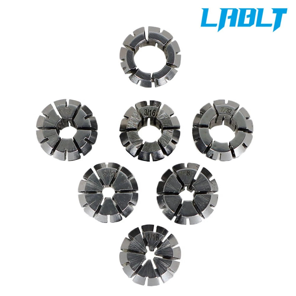 7PCS ER11 Spring Collet Set for Milling Lathe Tool Engraving Machine
