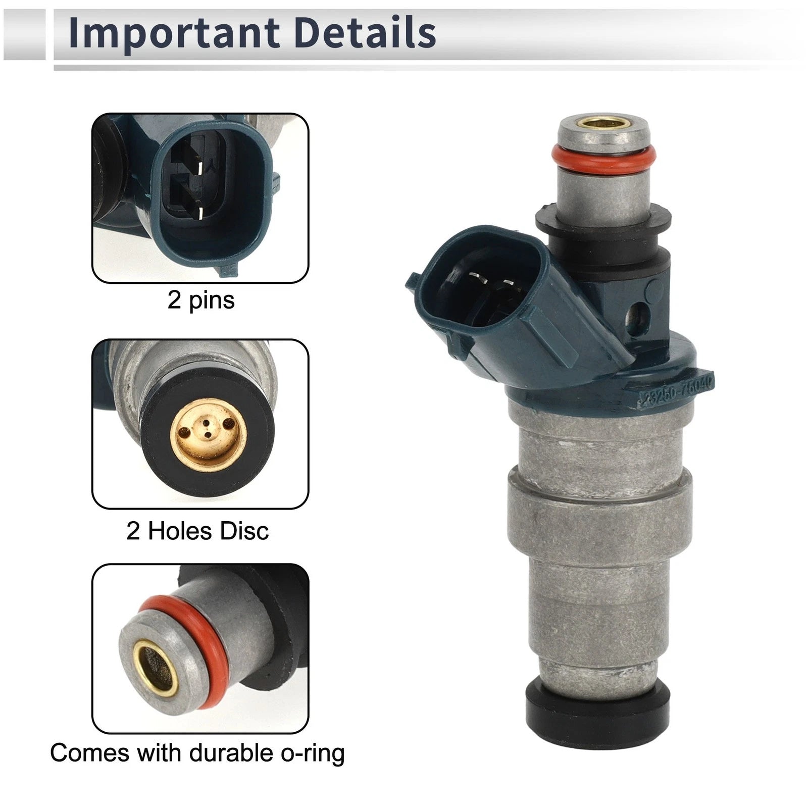 Fuel Injector Replacement for Toyota Tacoma SR5 2.4L (1998–2000) 1pc