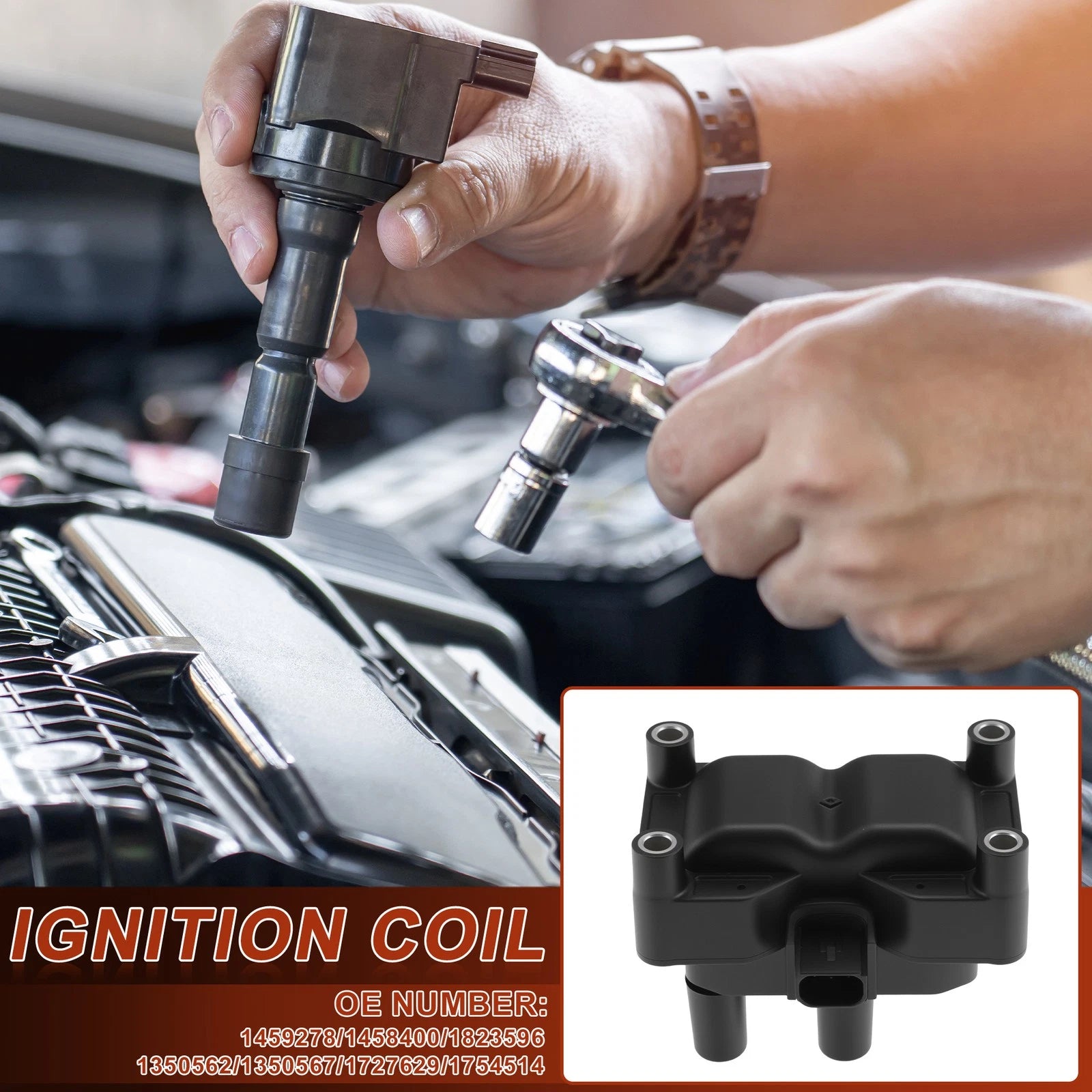 Ignition Coil Pack for Ford B-Max (2012–2019) 1459278/145840