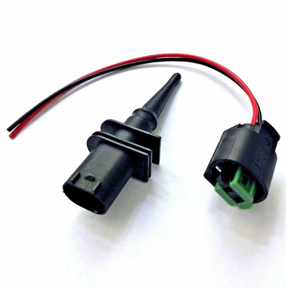 Outdoor Air Ambient Temp Sensor & Connector Wire For BMW Mini Cooper 65816905133