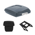 Trunk Backrest Pad Mount Rack for Harley Road Glide (2014–2026) Gunship Gray