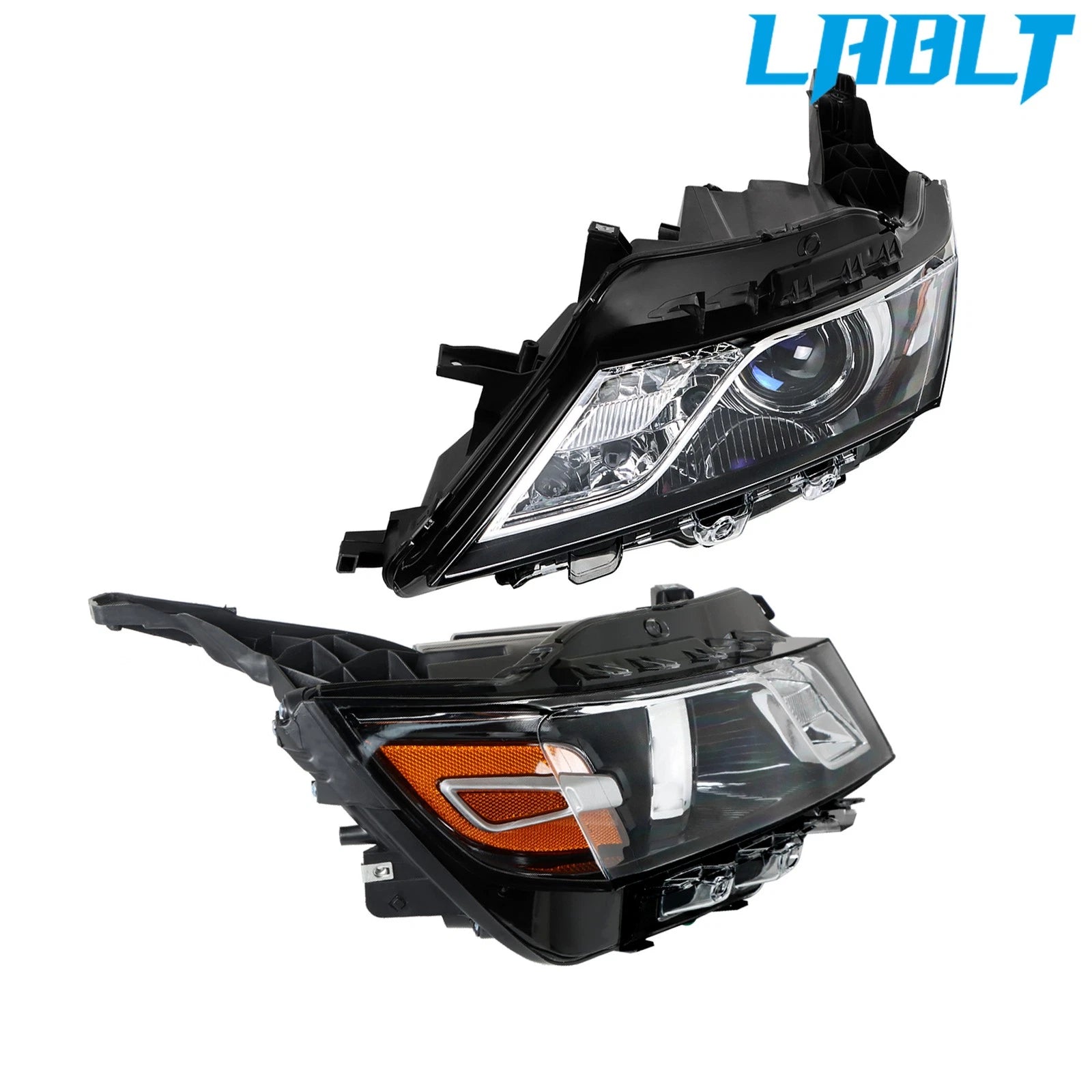 Set of 2 Halogen Headlights for Chevrolet Impala (2015–2020)