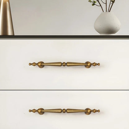 Zinc Alloy Vintage Bronze Drawer Pull Handle for Cabinet/Wardrobe Doors