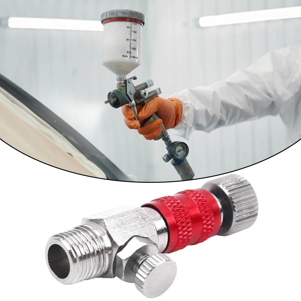 1/8 Quick Connect Air Brush Adapter for Automotive Use (Metal Construction)