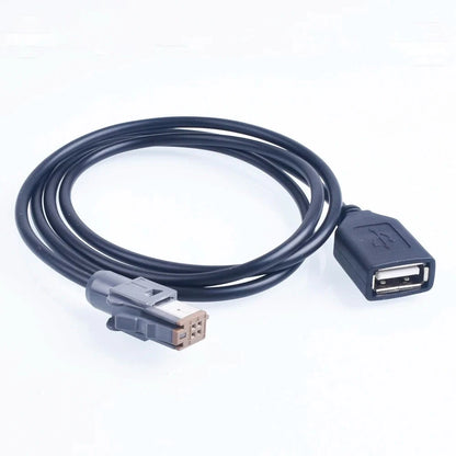 Aux Audio Input Media Data Wire Plug USB Adapter for Subaru PR43 MR52