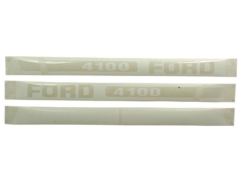Bonnet Decal Set for Ford 4100 Tractors