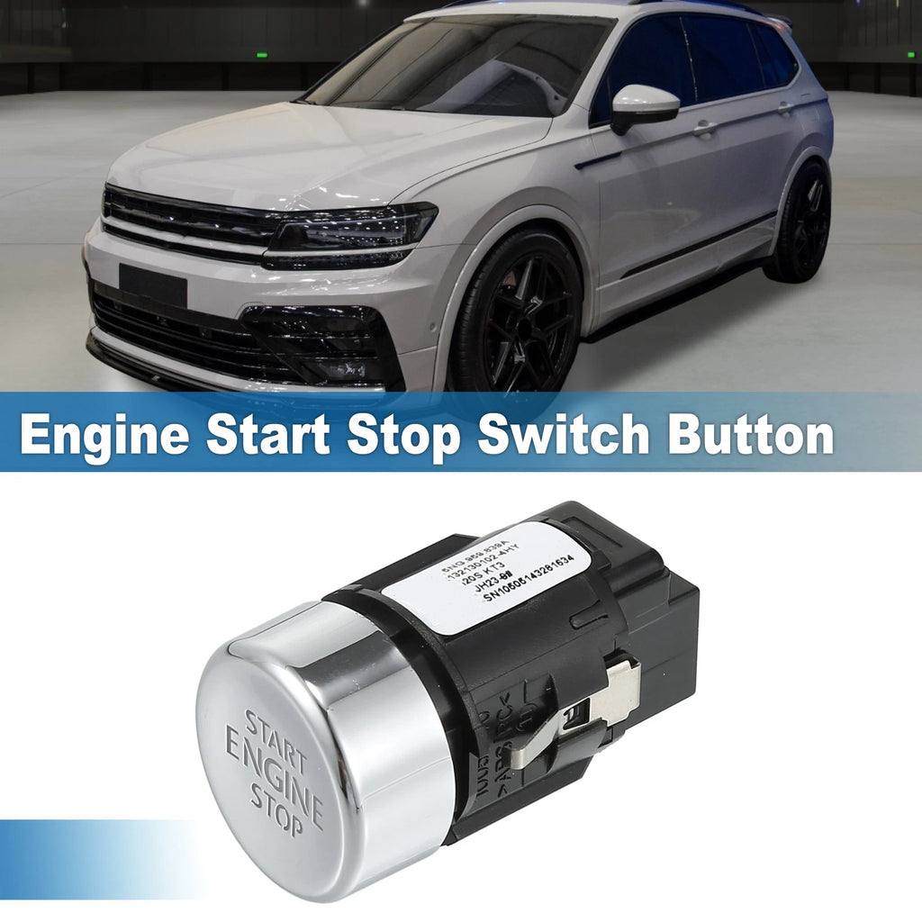Engine Start Stop Switch Button Replacement for Volkswagen Tiguan (2016–2024)