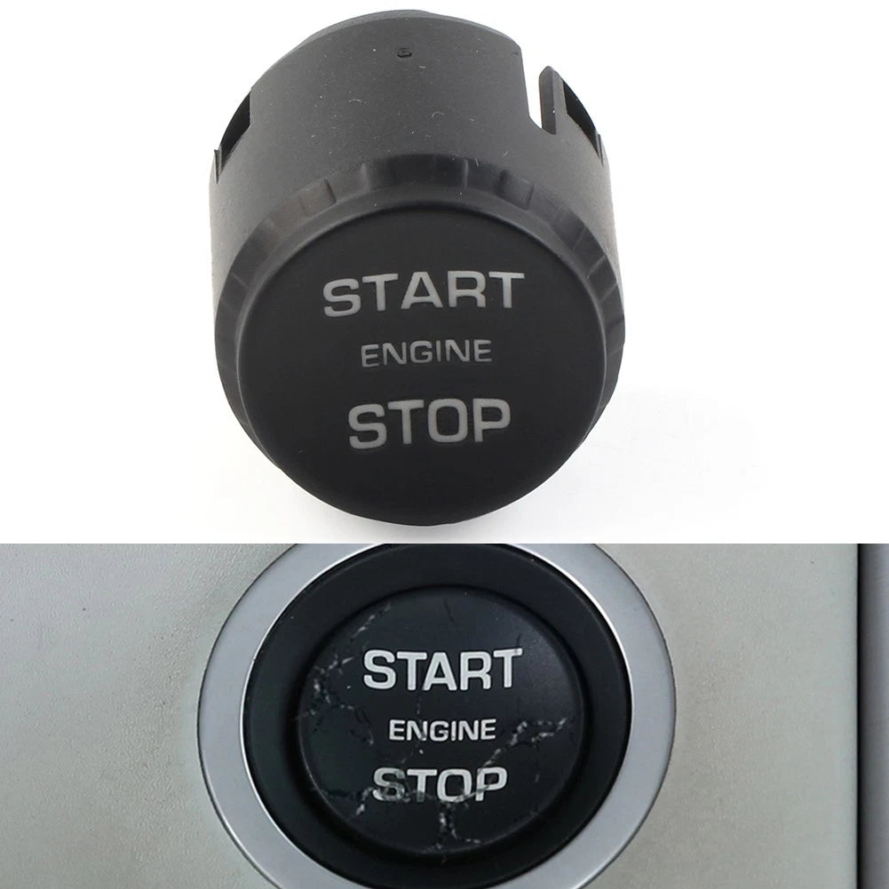 Car Start Stop Engine Switch Push Button Cover Fit Range Rover Evoque Discovery