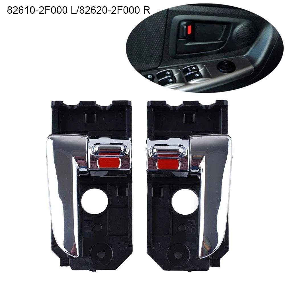 Chrome Inner Door Handles for KIA (2004–2009) Pair