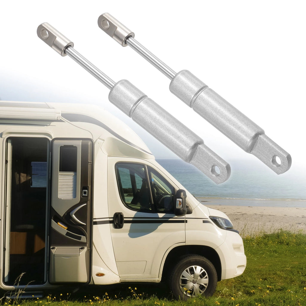 2 Pcs Lift Supports Struts for Universal Applications (4 Inch, Silver Tone)