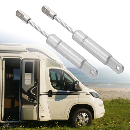 2 Pcs Lift Supports Struts for Universal Applications (4 Inch, Silver Tone)