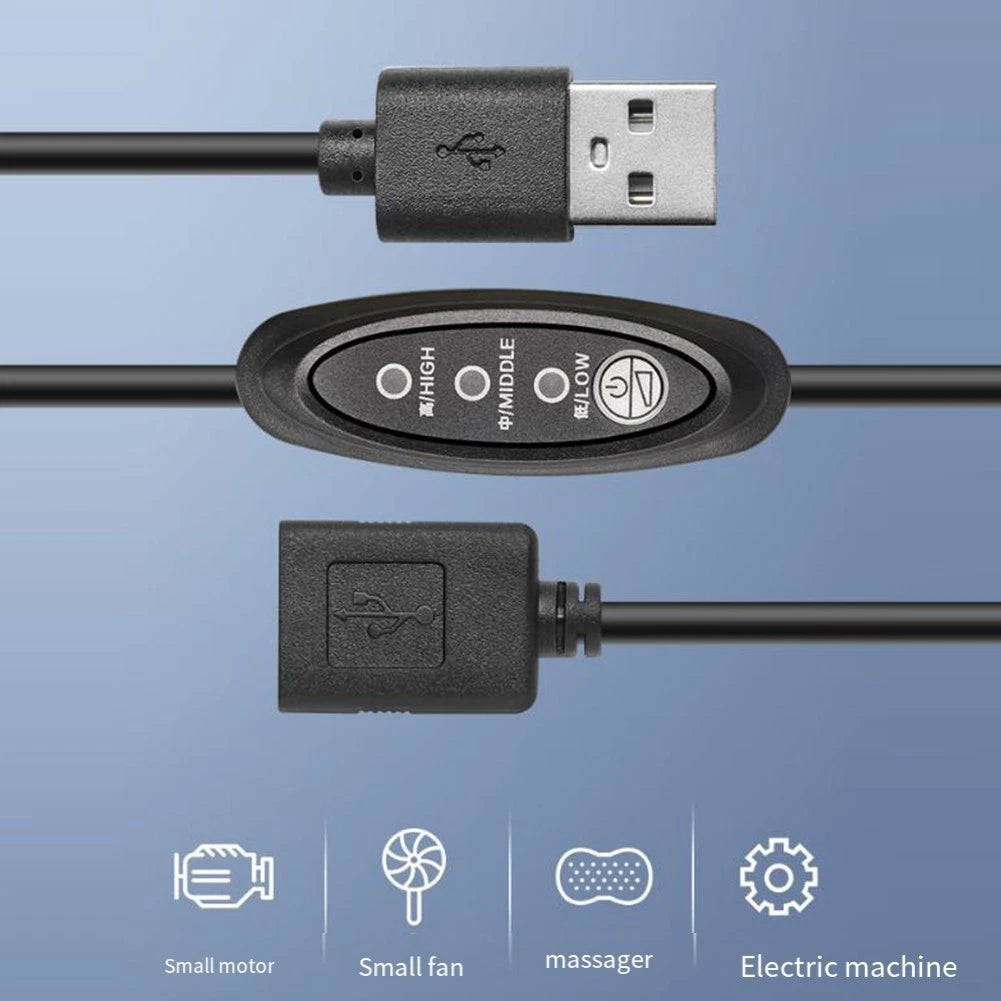 Plug-and-Play 3-Speed Controller for Easy Connectivity