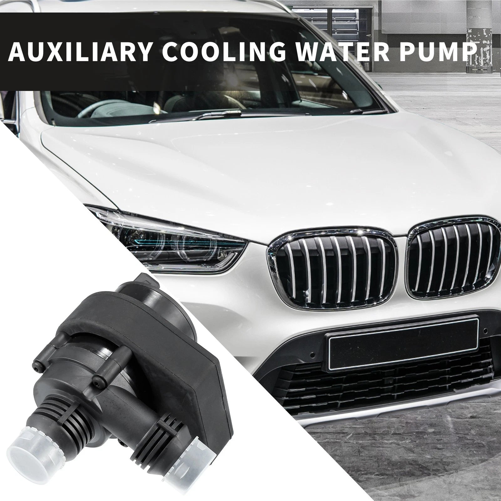 Auxiliary Water Pump Replacement for BMW 525i 530i 528i (2001–2010)