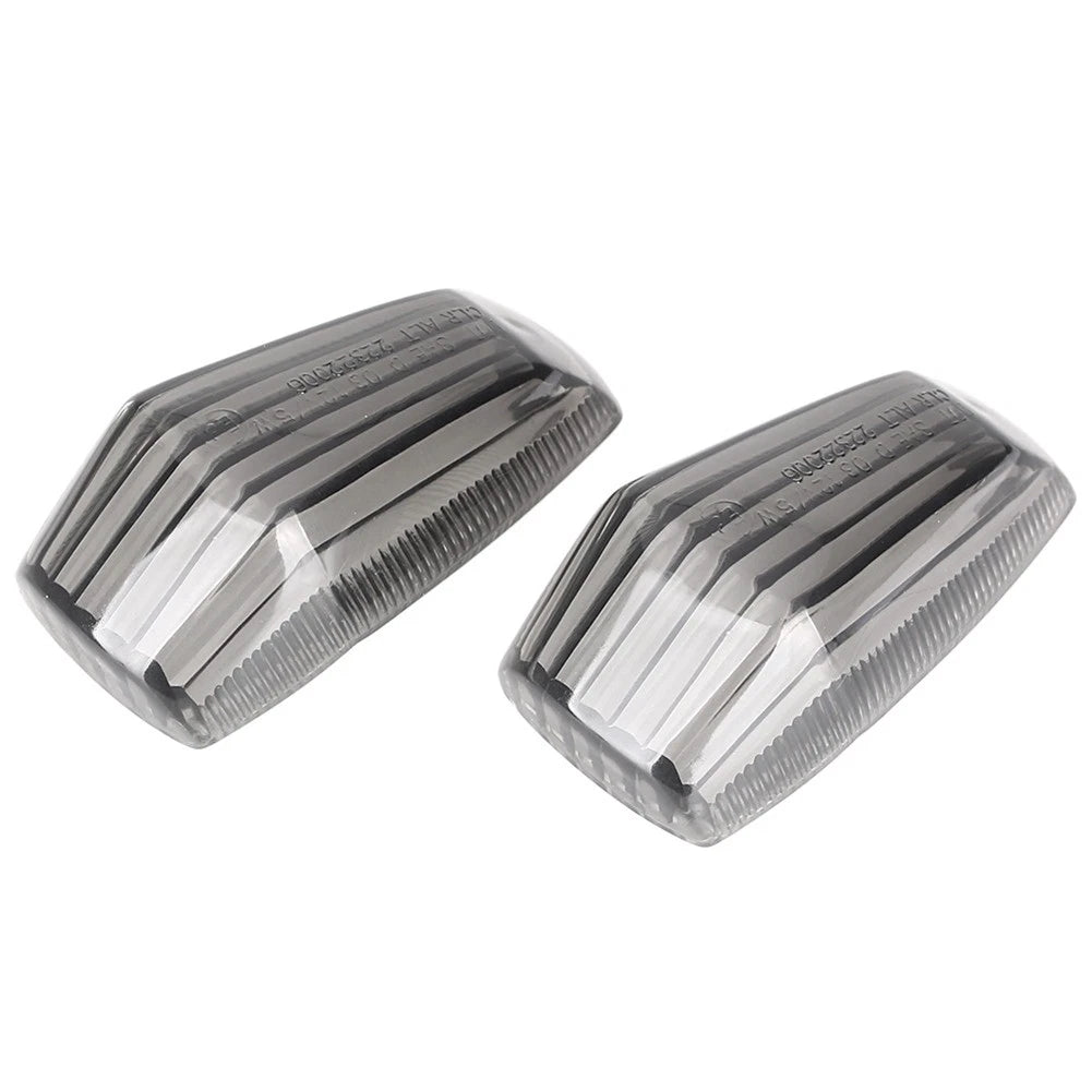 2X Smoke Indicator Turn Signal Lens Cover for Suzuki GSXR1000 (2003–2004)