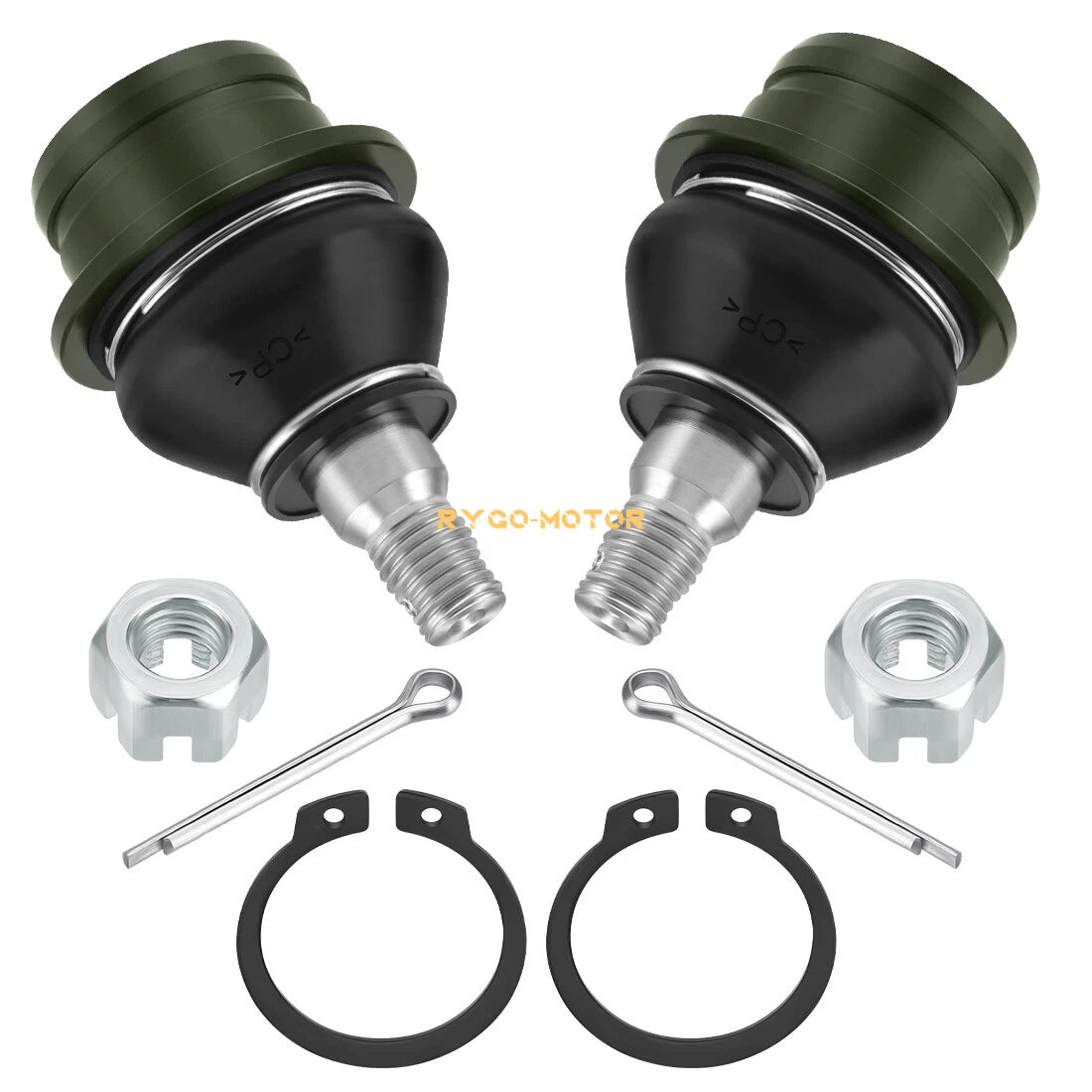 2 Front Upper Ball Joints for Suzuki LT-Z400 (2003–2014)