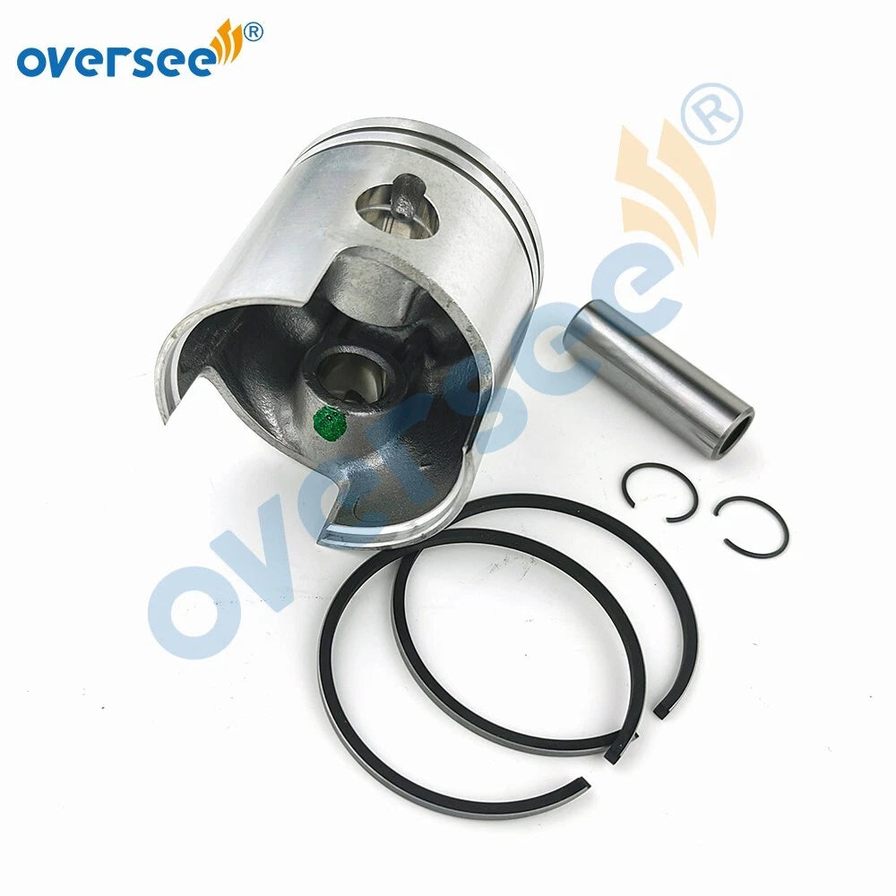 Piston Set (0.5MM O/S) + 351-00014-1 for Tohatsu 9.9HP 15HP Outboard