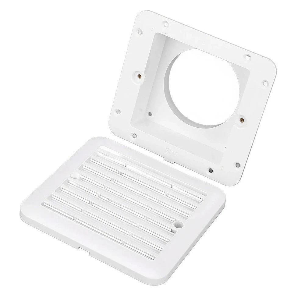Air Exchange Side Vent Grille for Kitchens - High Strength ABS Material