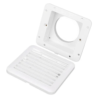 Air Exchange Side Vent Grille for Kitchens - High Strength ABS Material