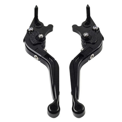 CNC Extendable Brake Clutch Levers for Honda CBR650R/F/A CB650F/R (2014–2023) Black