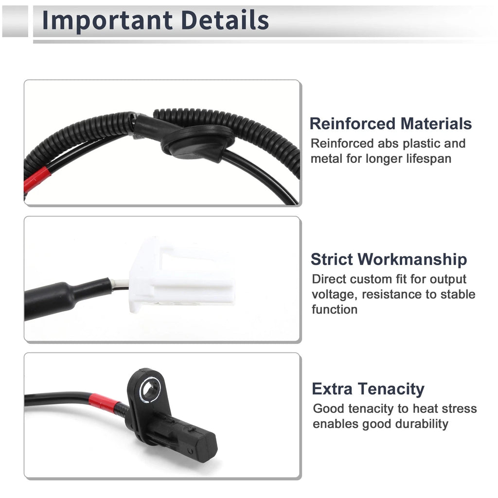 ABS Wheel Speed Sensor Replacement for Hyundai Azera (2005–2009)
