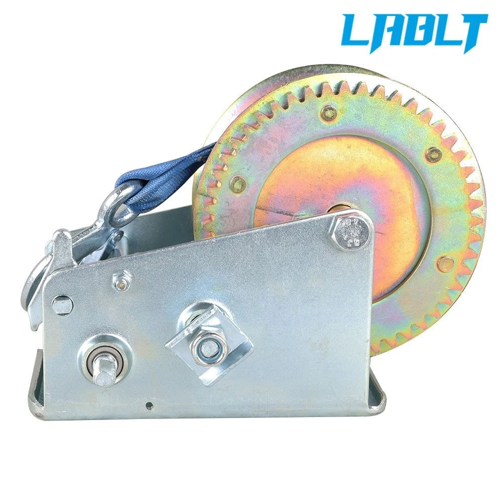 Hand Winch for Boat Trailer with 10m Strap (3500lbs)