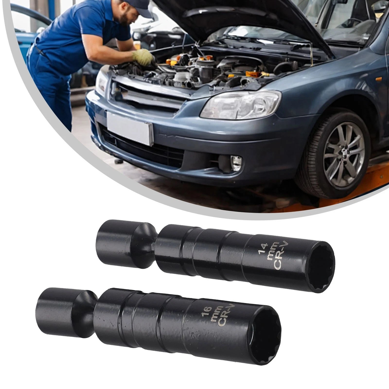 2X Spark Socket Disassembly Tool Set for Effective Vehicle Maintenance