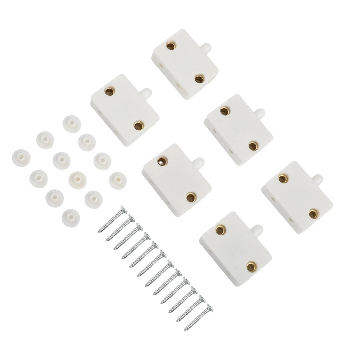 Pack of 6 Compact Light Switches for Convenient Closet Lighting Solutions