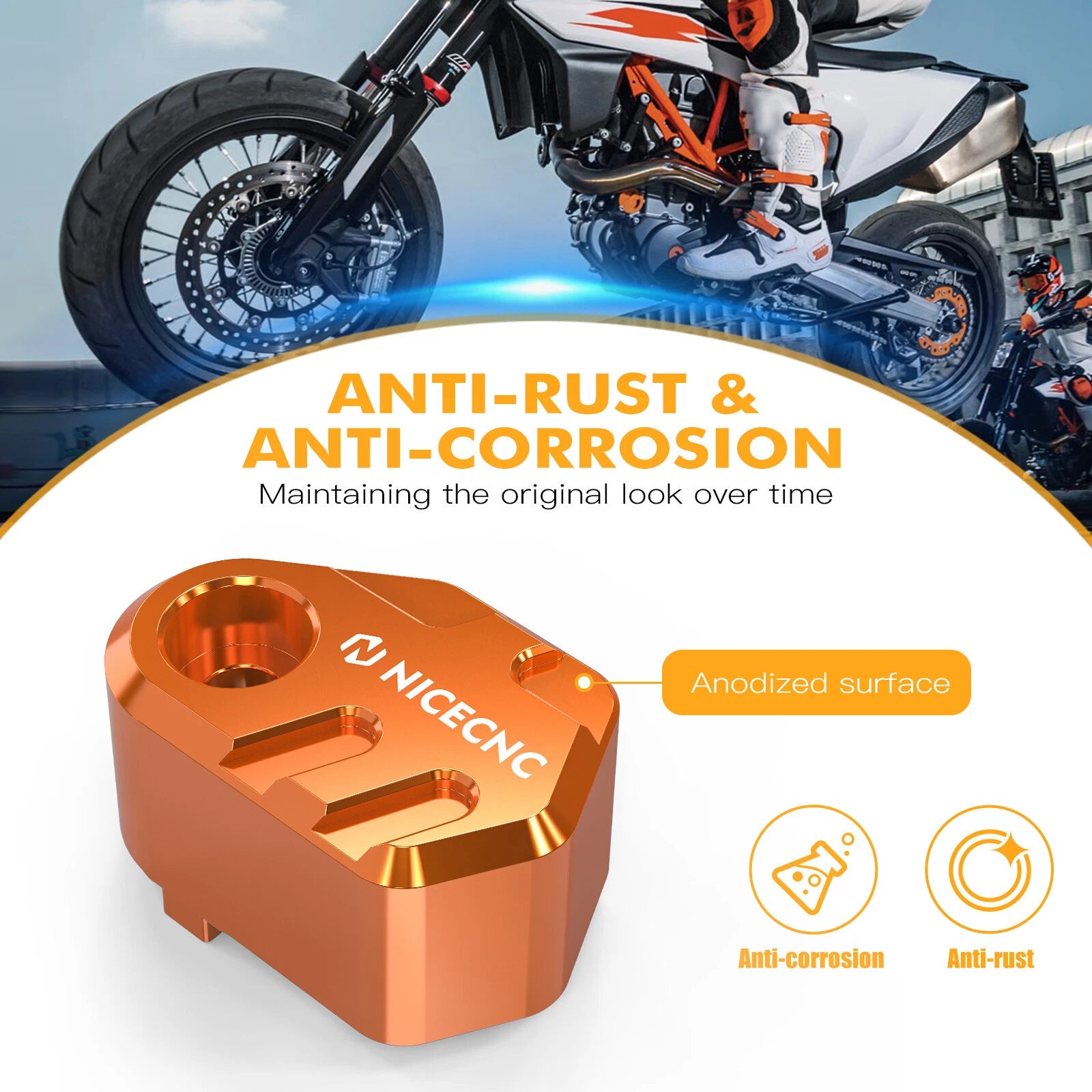 Rear ABS Cable Guard Protector for KTM 1290 Super Adventure (2017–2023)