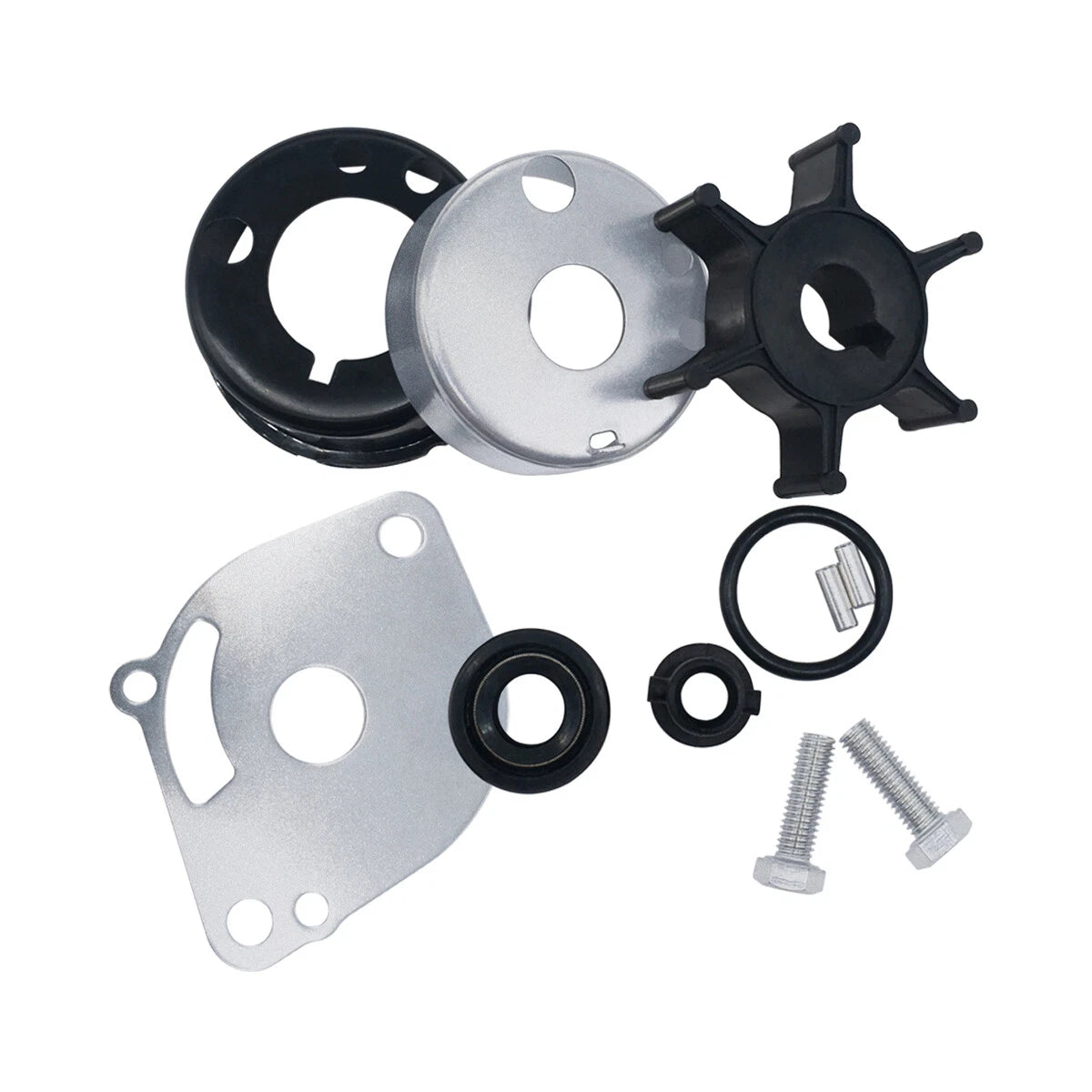 Water Pump Repair Kit for Yamaha 2HP Outboard (PN 6A1-W0078-02, 6GD-W0078-00)