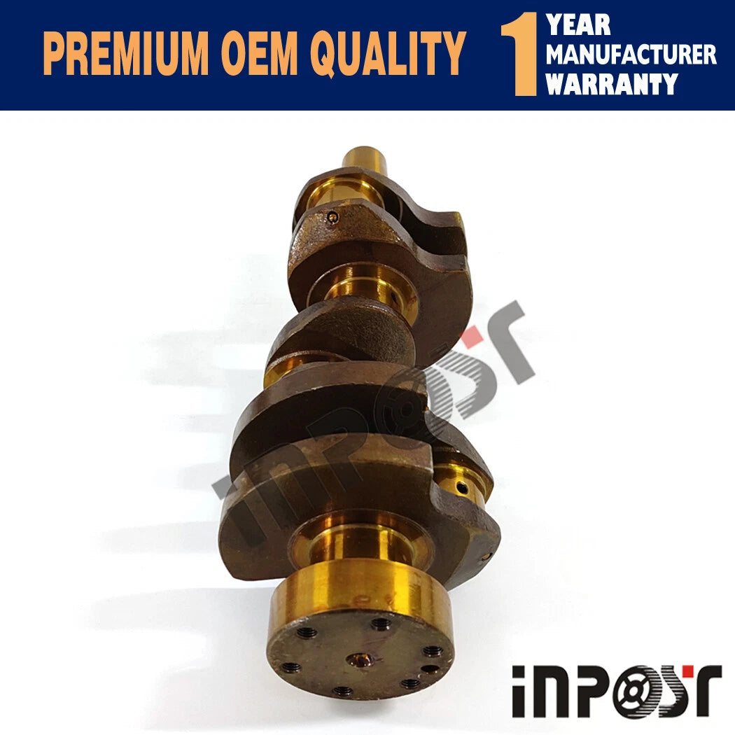 Crankshaft for Yanmar 3D84-2 3D84 3D84E Komatsu Engine
