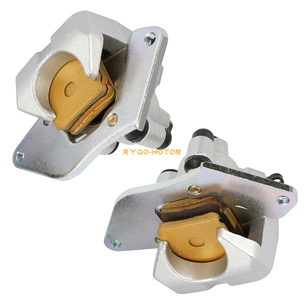 Set of 2 Brake Calipers W/Pads for Honda (45150-HP5-601, 45250-HP5-601)