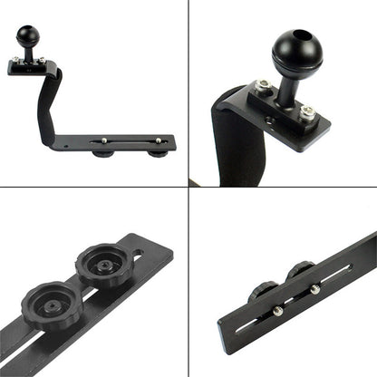 Z-Type Aluminum Alloy Underwater Extension Stand Bracket for SLR Camera