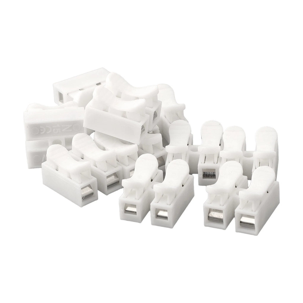 10X CH2 Spring Quick Wire Connector Cable Clamp for
